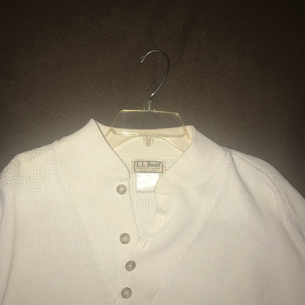 LL Bean thermal sweater